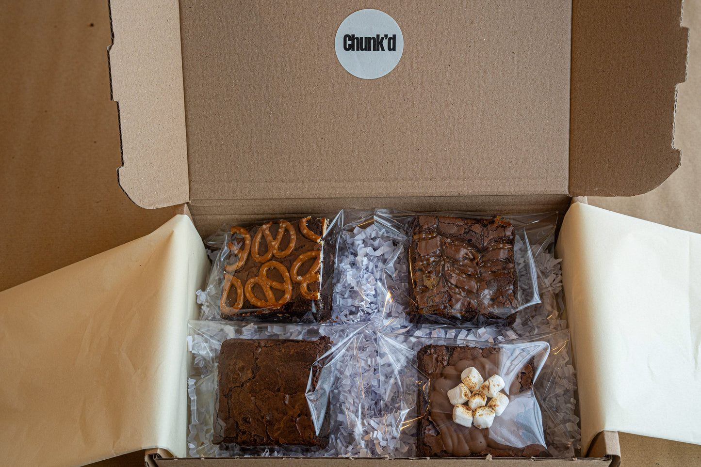 Brownies Selection Box of 4